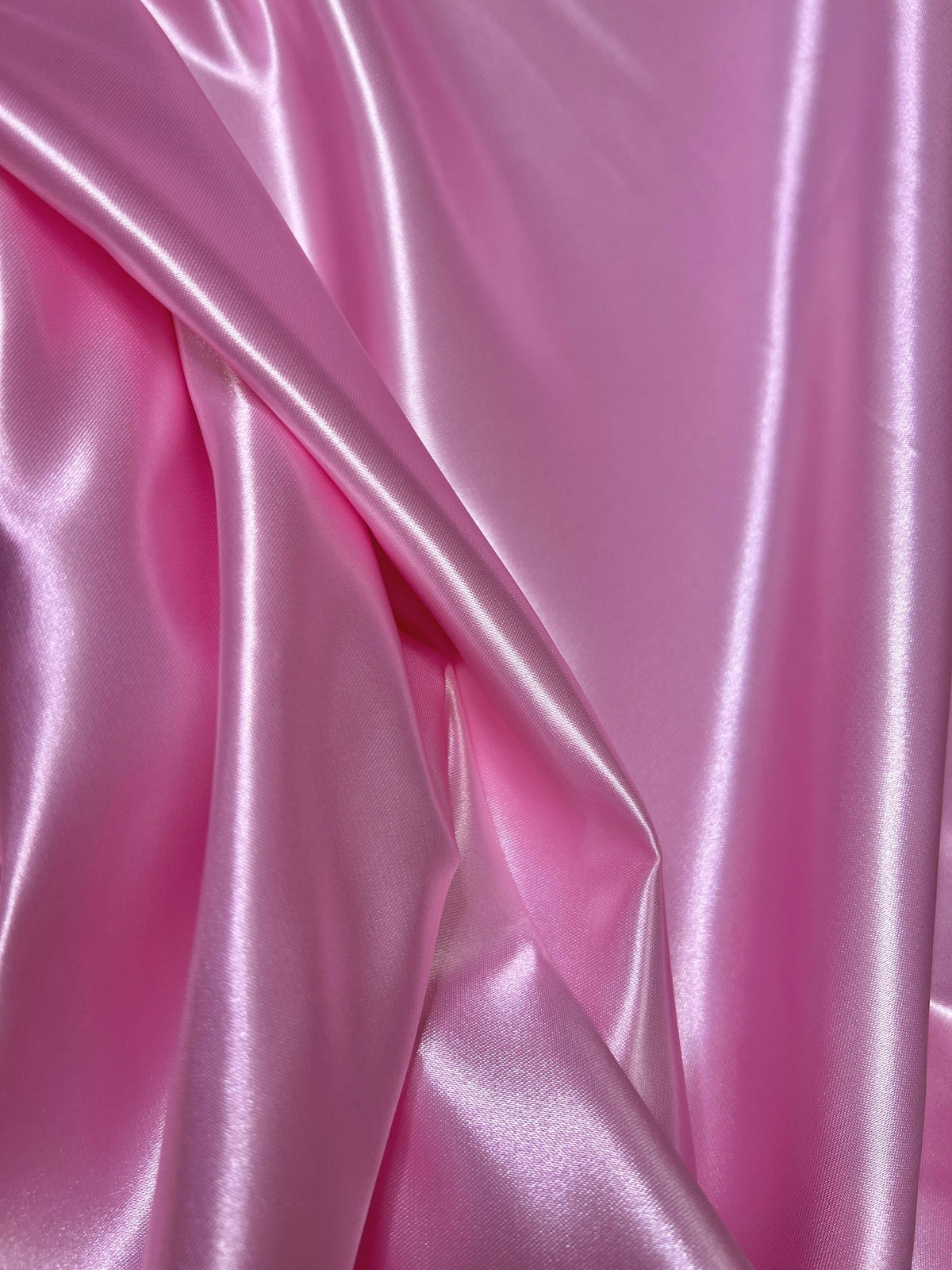 Bridal Satin - Hot Pink Fabric