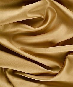 Bridal Satin - Brown Fabric